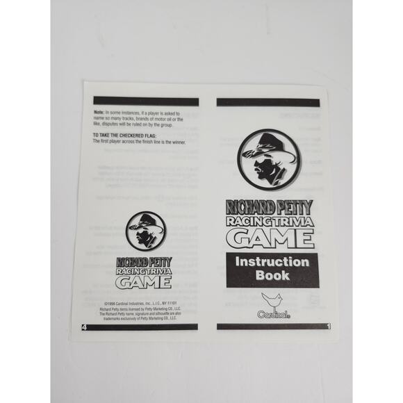 Richard Petty Racing Trivia Game 1,000 Questions #43 NASCAR Stock Car - Picture 8 of 13